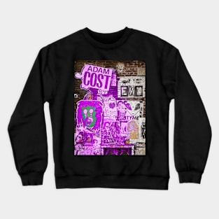 Graffiti Street Wall New York City Crewneck Sweatshirt